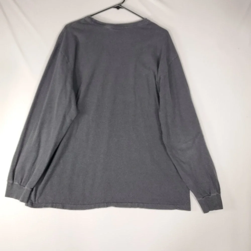 Polo Ralph Lauren Mens XL Gray Long Sleeve T-Shirt Cotton Pony Logo Crewneck